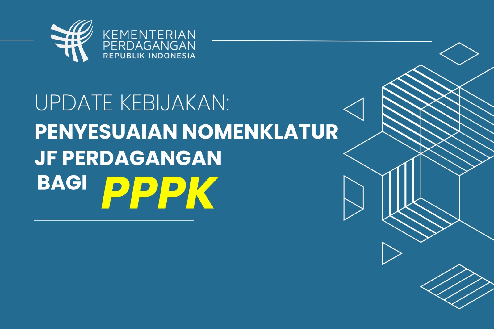 Penyesuaian Nomenklatur JF Perdagangan bagi PPPK, Simak Ketentuan dan Mekanismenya