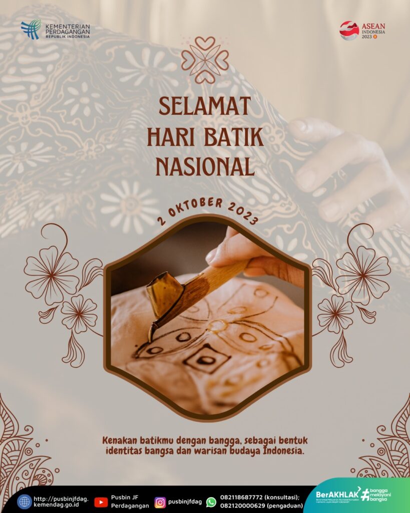 Selamat Hari Batik Nasional - Pusbin JF