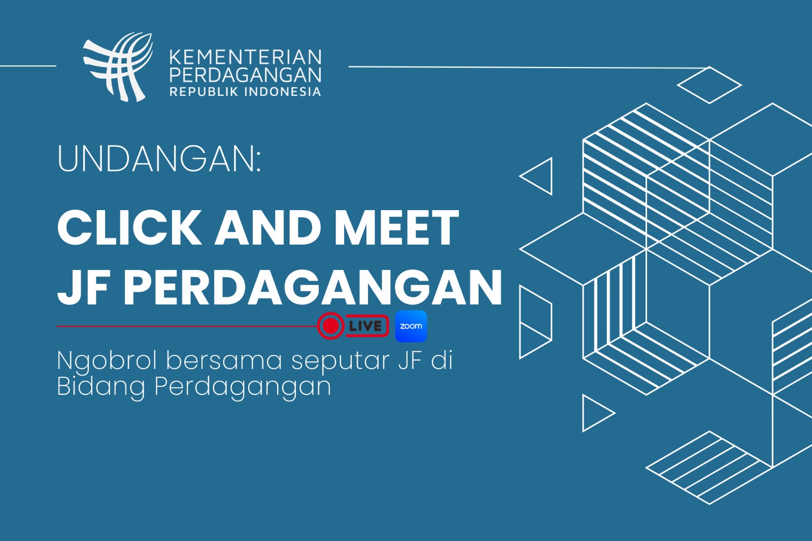 Yuk, Bergabung di Click and Meet Pusbin JF Perdagangan!