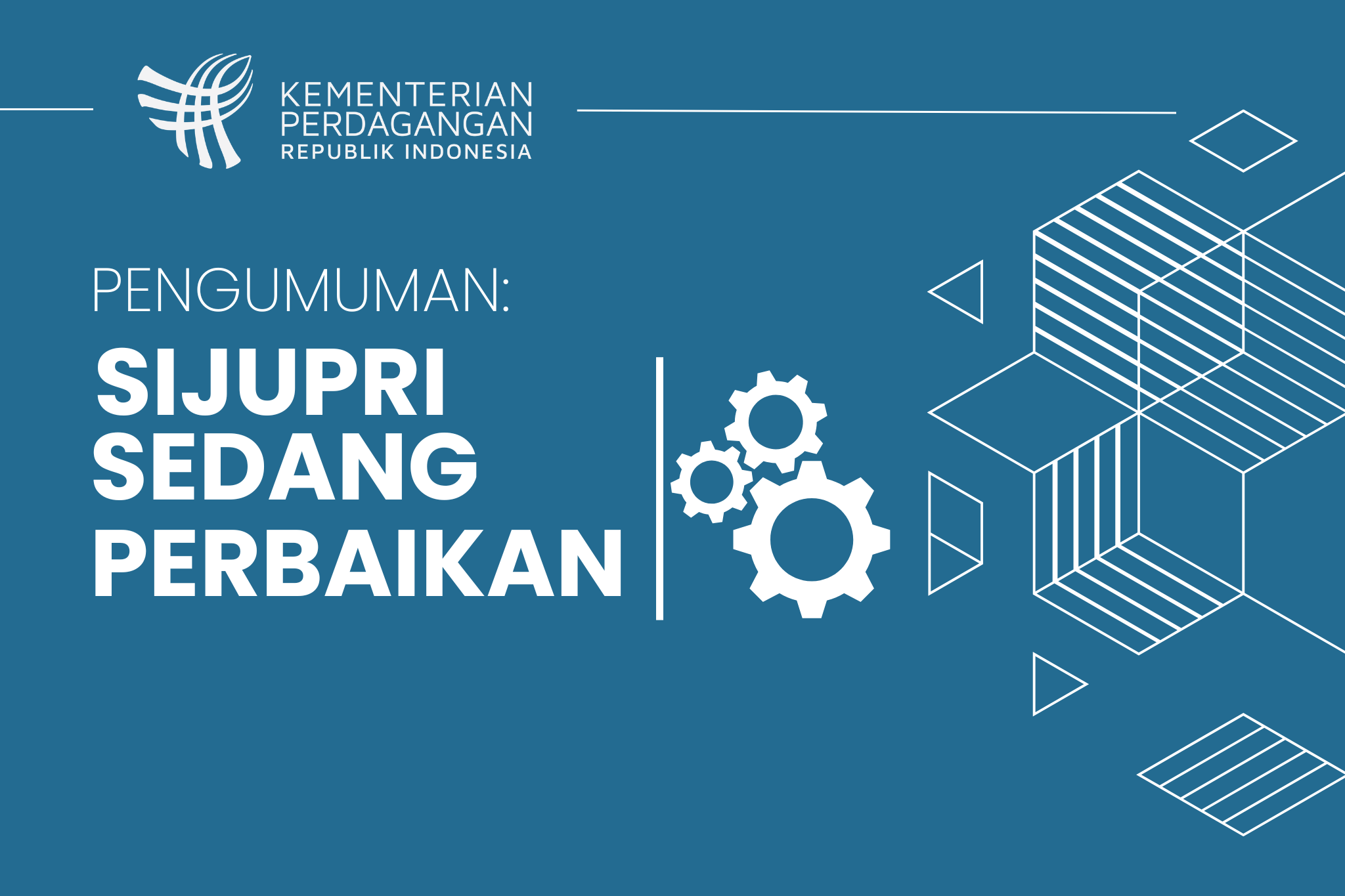 Pemberitahuan Gangguan Layanan Aplikasi SIJUPRI